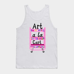 Art A La Cart Teacher Tank Top